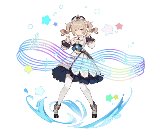 🤩 Стикер «Genshin Impact Sprites Wish» для Telegram