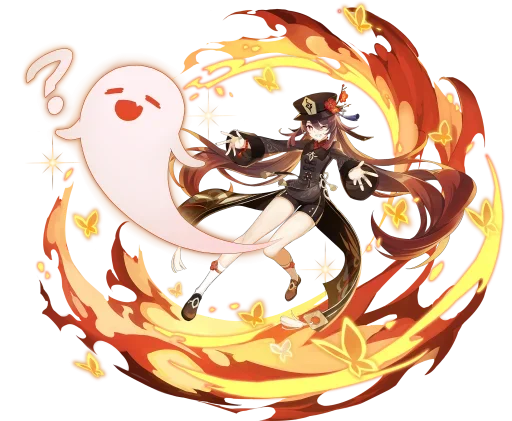 🤩 Стикер «Genshin Impact Sprites Wish» для Telegram