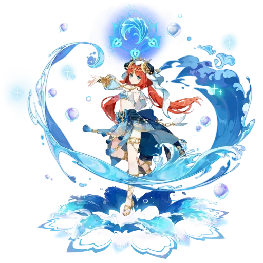 🤩 Стикер «Genshin Impact Sprites Wish» для Telegram