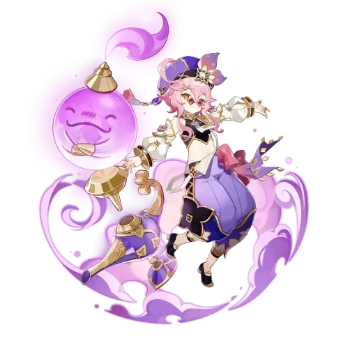 🤩 Стикер «Genshin Impact Sprites Wish» для Telegram