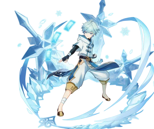 🤩 Стикер «Genshin Impact Sprites Wish» для Telegram