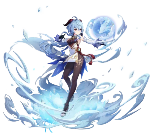 🤩 Стикер «Genshin Impact Sprites Wish» для Telegram