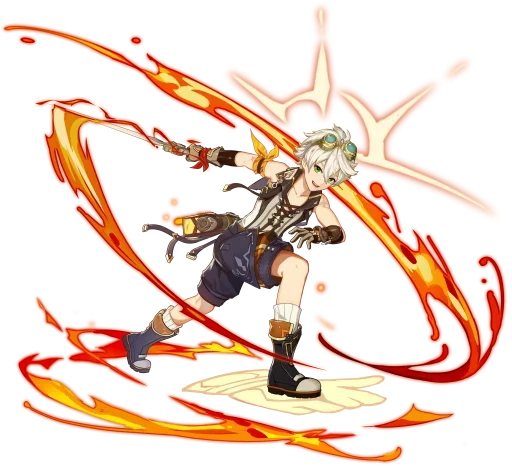 🤩 Стикер «Genshin Impact Sprites Wish» для Telegram
