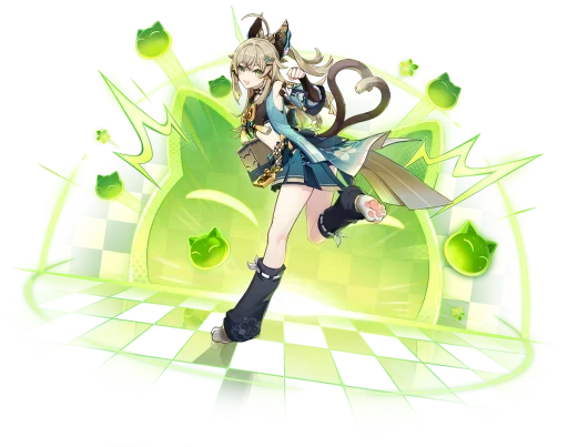 🤩 Стикер «Genshin Impact Sprites Wish» для Telegram