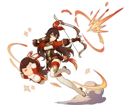 🤩 Стикер «Genshin Impact Sprites Wish» для Telegram