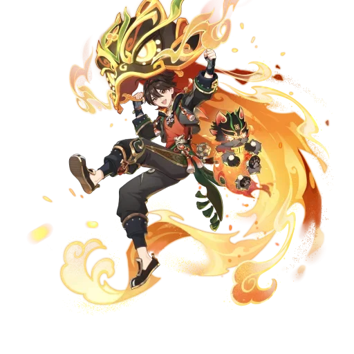 🤩 Стикер «Genshin Impact Sprites Wish» для Telegram