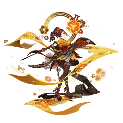 🤩 Стикер «Genshin Impact Sprites Wish» для Telegram