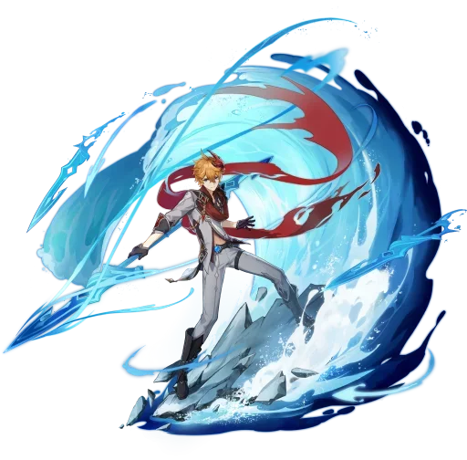 🤩 Стикер «Genshin Impact Sprites Wish» для Telegram