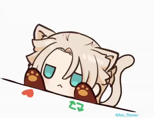 ❤️ Стикер «Genshin Impact» для Telegram