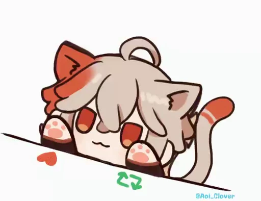 ❤️ Стикер «Genshin Impact» для Telegram