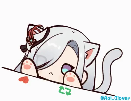 ❤️ Стикер «Genshin Impact» для Telegram