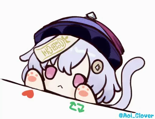 ❤️ Стикер «Genshin Impact» для Telegram