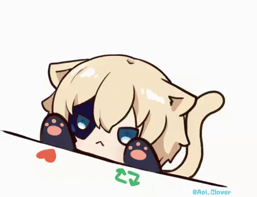 ❤️ Стикер «Genshin Impact» для Telegram