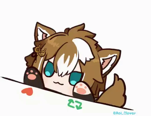 ❤️ Стикер «Genshin Impact» для Telegram