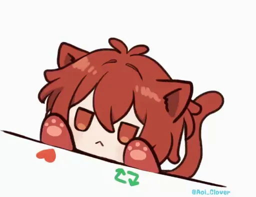 ❤️ Стикер «Genshin Impact» для Telegram