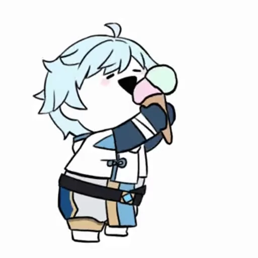 🍦 Стикер «Genshin Impact-4» для Telegram
