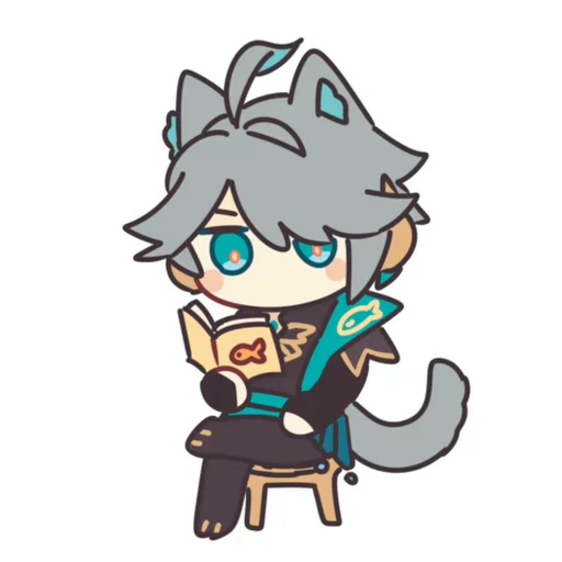 📖 Стикер «Genshin Impact-4» для Telegram