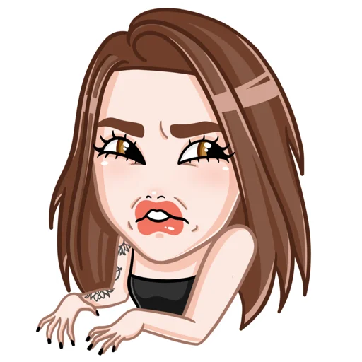 🤢 Стикер «GENSYXA» для Telegram