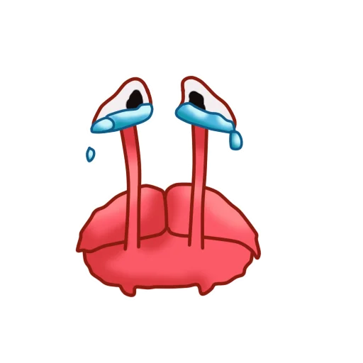 😭 Стикер «Gentle Crab» для Telegram