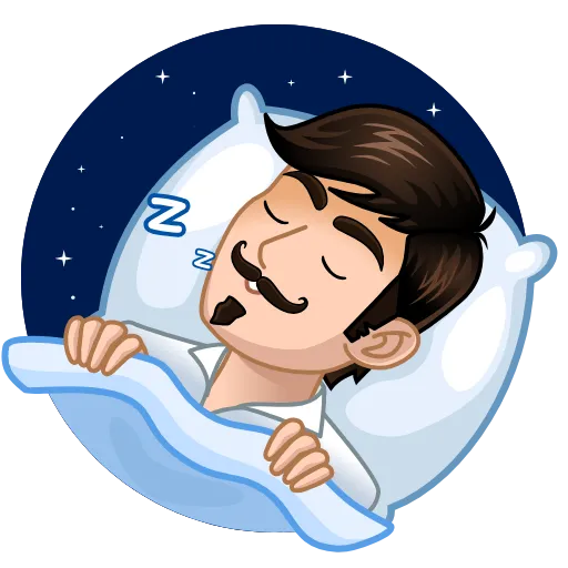 🥱 Стикер «gentleman» для Telegram