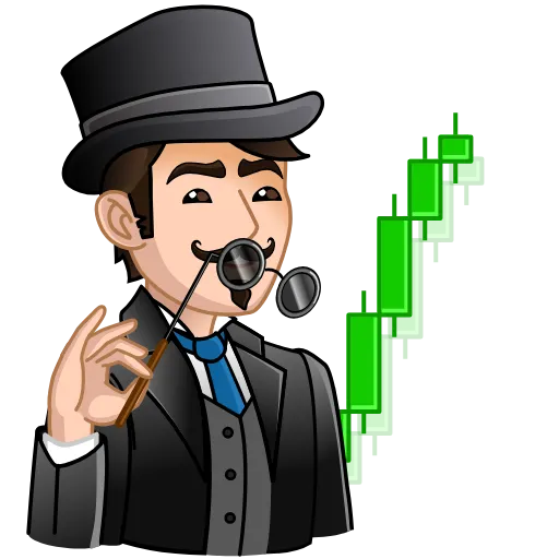 🟢 Стикер «gentleman» для Telegram