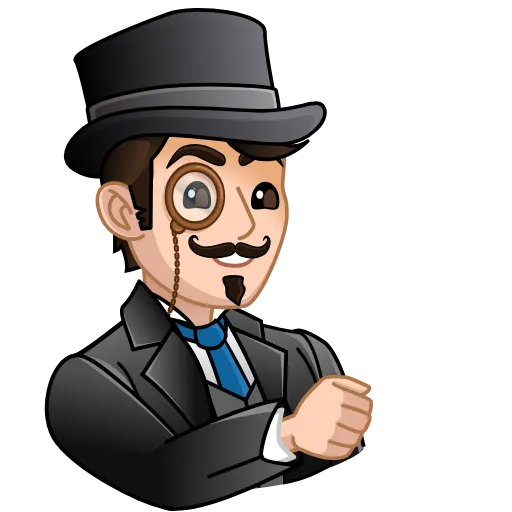 👍 Стикер «gentleman» для Telegram