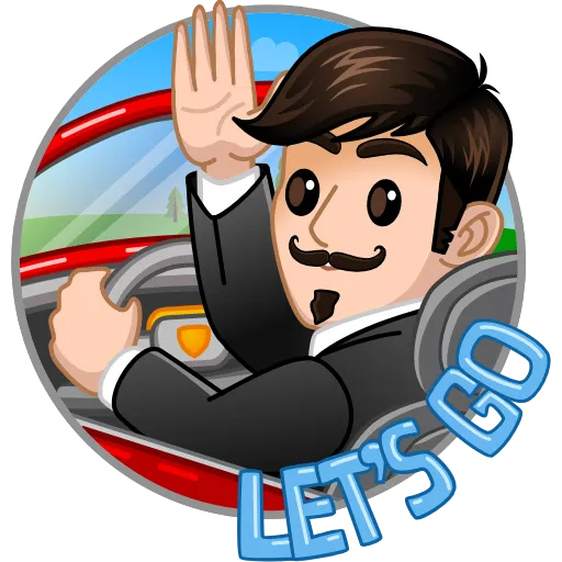 🔥 Стикер «gentleman» для Telegram