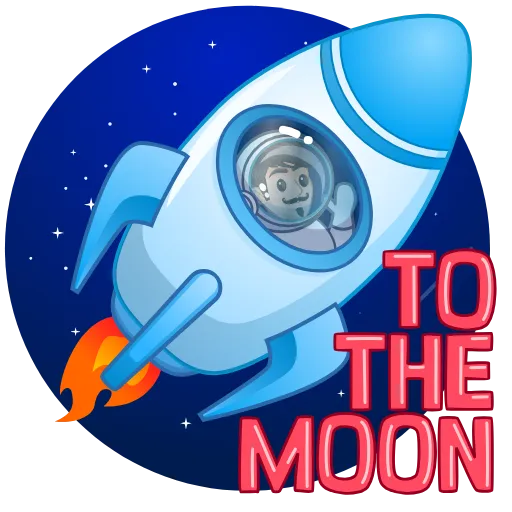 🌑 Стикер «gentleman» для Telegram
