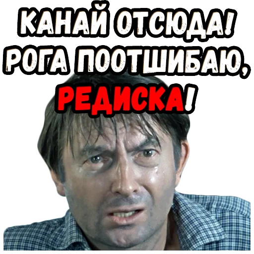 🤬 Стикер «Джентльмены удачи (4)» для Telegram