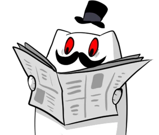 🌟 Стикер «Джентельмяу Gentlemyau» для Telegram