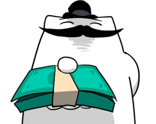 🌟 Стикер «Джентельмяу Gentlemyau» для Telegram