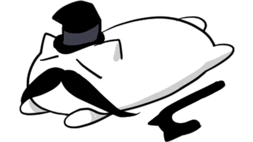 🌟 Стикер «Джентельмяу Gentlemyau» для Telegram