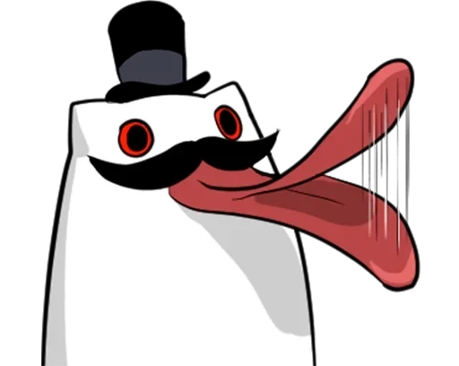 🌟 Стикер «Джентельмяу Gentlemyau» для Telegram