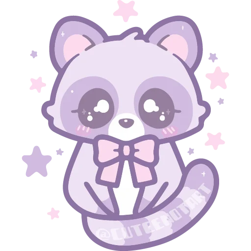 🦝 Стикер «НЕЖНЫЕ» для Telegram