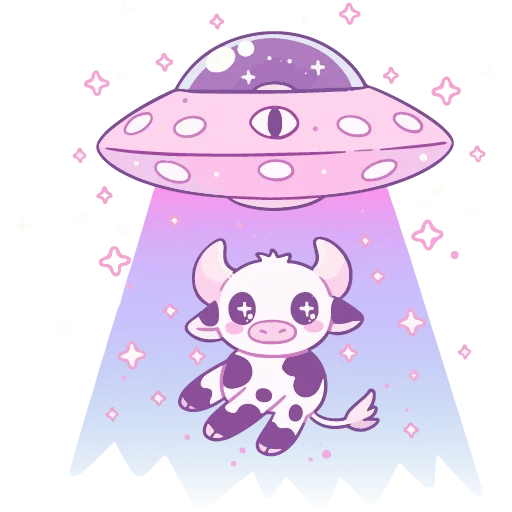 🐮 Стикер «НЕЖНЫЕ» для Telegram
