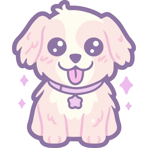 🐶 Стикер «НЕЖНЫЕ» для Telegram