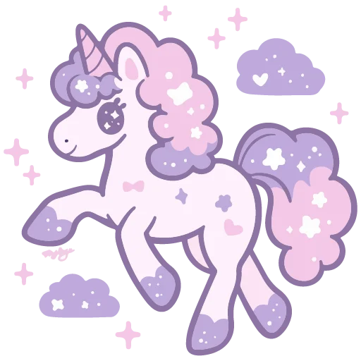 🦄 Стикер «НЕЖНЫЕ» для Telegram
