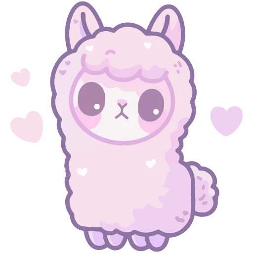 🦙 Стикер «НЕЖНЫЕ» для Telegram