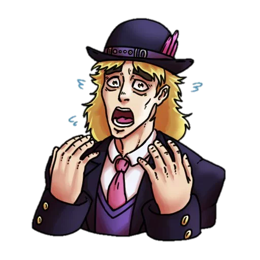 🤪 Стикер «Gentlman» для Telegram
