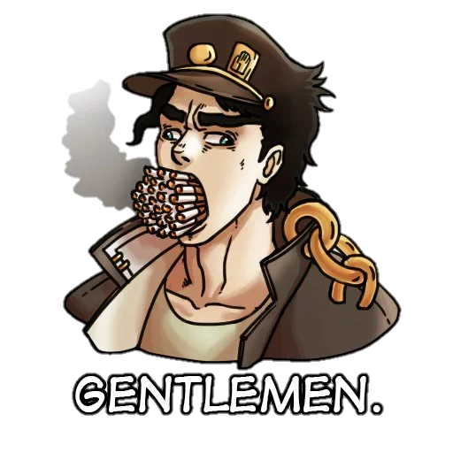 😙 Стикер «Gentlman» для Telegram