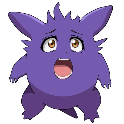 😱 Стикер «Gengar meme» для Telegram