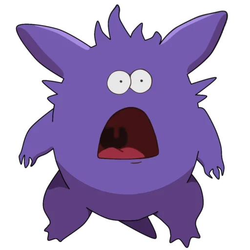 😱 Стикер «Gengar meme» для Telegram
