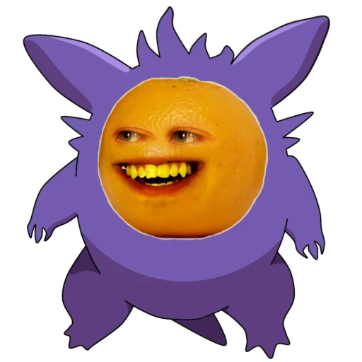 🍊 Стикер «Gengar meme» для Telegram