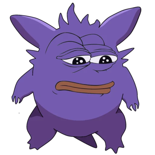 😒 Стикер «Gengar meme» для Telegram