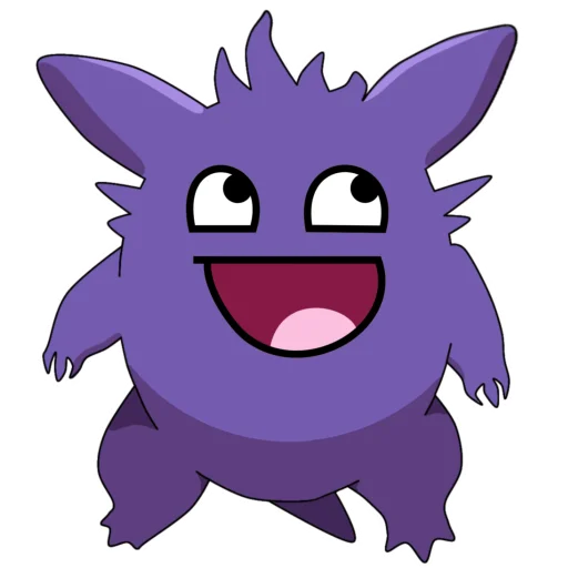 😄 Стикер «Gengar meme» для Telegram