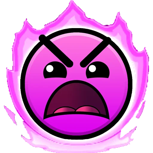 😫 Стикер «Geometry Dash» для Telegram