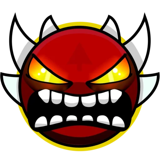 👿 Стикер «Geometry Dash» для Telegram