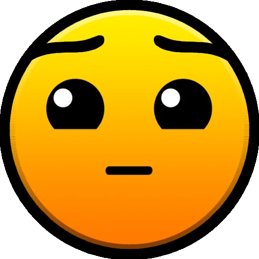 🥺 Стикер «Geometry Dash» для Telegram