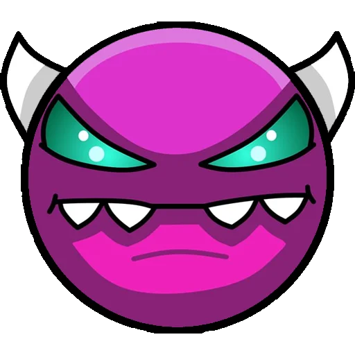 👿 Стикер «Geometry Dash» для Telegram