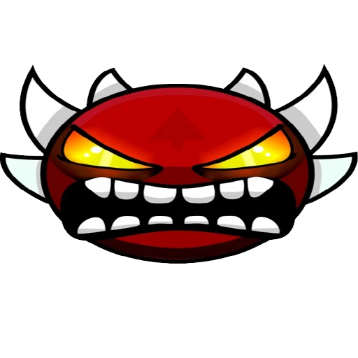 👿 Стикер «Geometry Dash» для Telegram